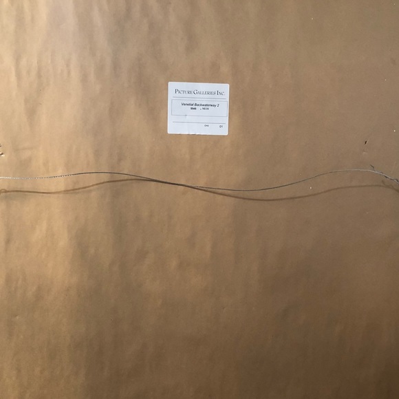 Framed Italian Art- Venetian Backwater 2 - Picture 3 of 5